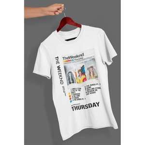 The Weeknd Thursday Poster Unisex T Shirt Music
